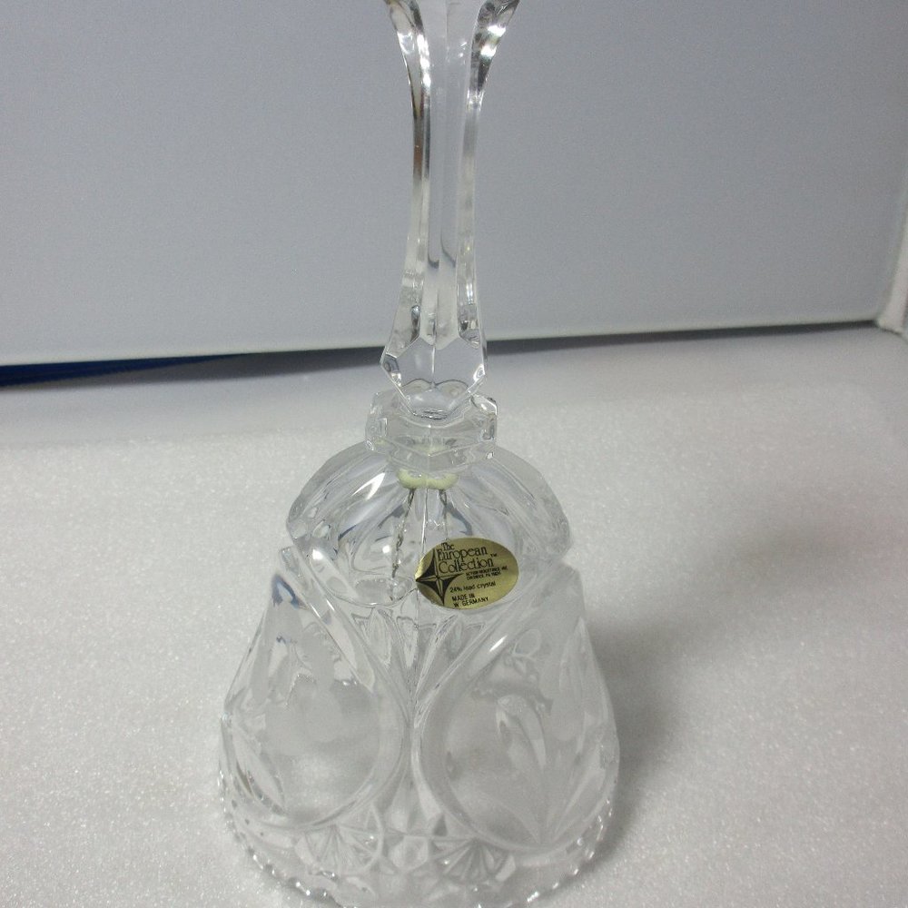 Lead Crystal Glass Bell Made in Germany